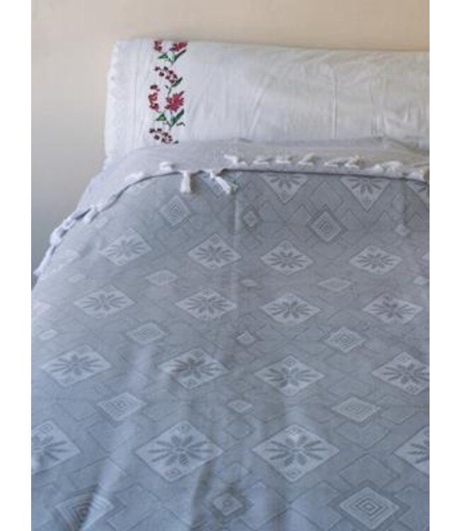 zomersprei Baklava grijs 230x170cm
