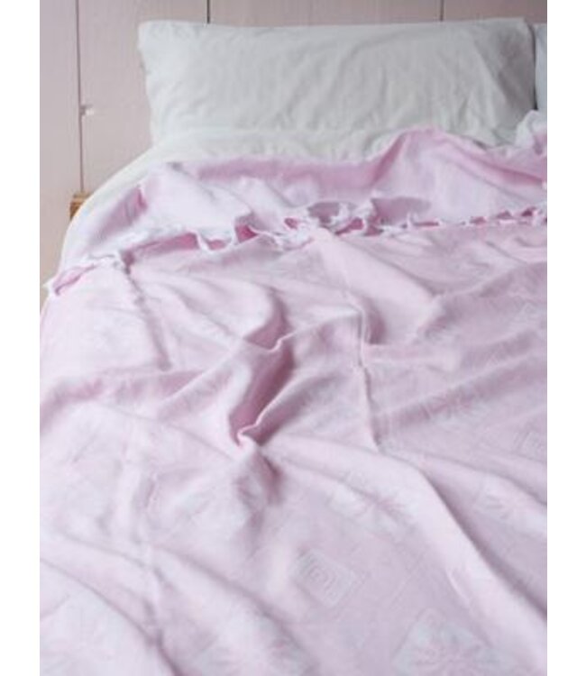 zomersprei Baklava roze 230x170cm
