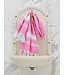 kleine hamamdoek honingraat sorbetroze 100x50cm