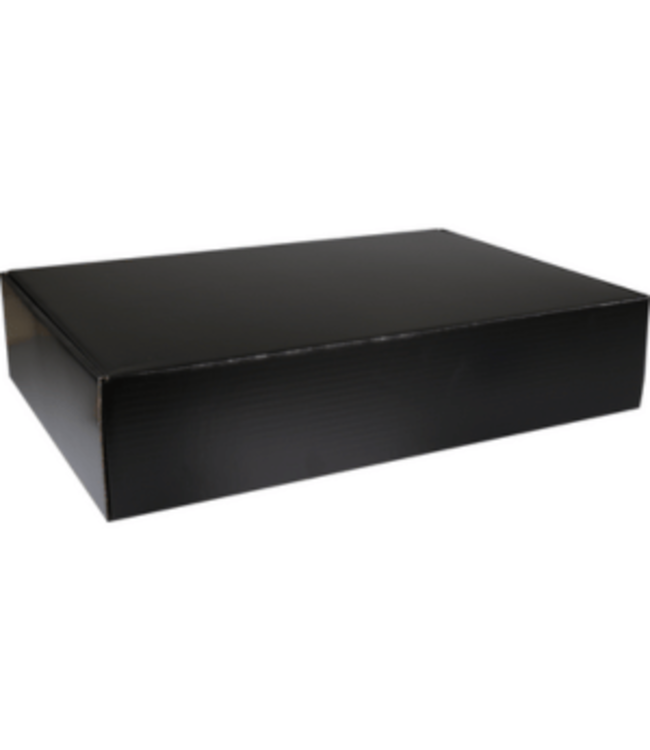 cadeauverpakking - doos zwart (leeg)