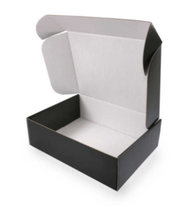 cadeauverpakking - doos zwart (leeg)