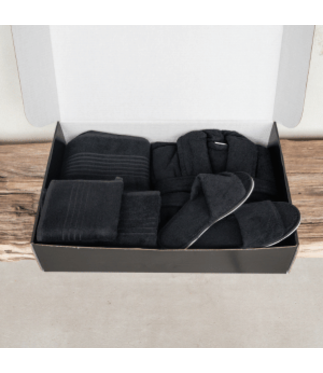 Hamams own cadeaubox sauna black S/M