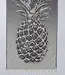 hamamdoek Pineapple 180x100cm