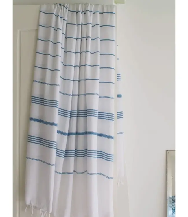 hammam strandlaken oceaanblauw 220x160cm