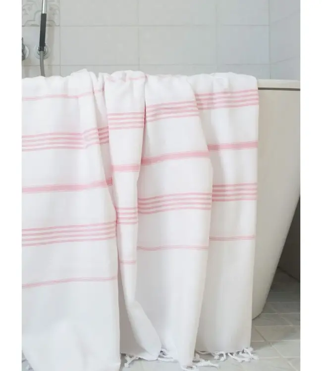 hammam strandlaken poederroze 220x160cm