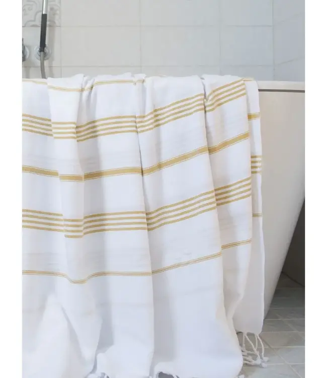 hammam strandlaken mosterd 220x160cm