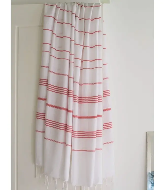 hammam strandlaken steenrood 220x160cm