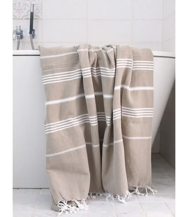hammam strandlaken olijfgroen 220x160cm