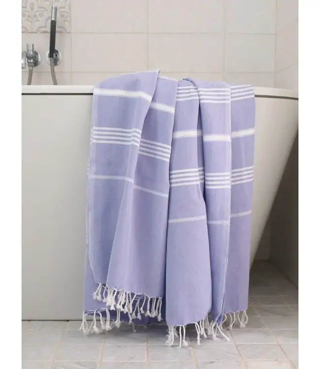 hammam strandlaken lila 220x160cm