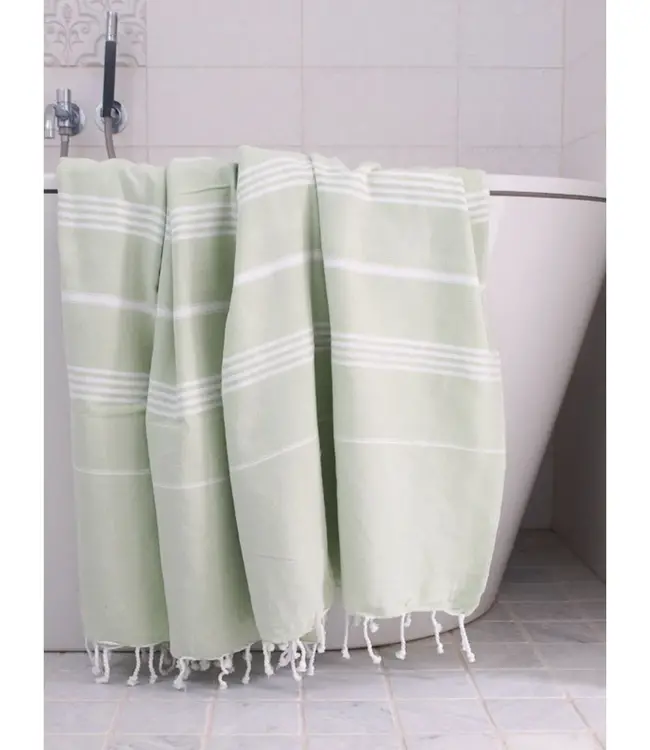 hammam strandlaken lichtgroen 220x160cm