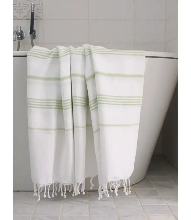 hammam strandlaken lichtgroen 220x160cm
