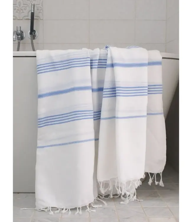 hammam strandlaken lavendelblauw 220x160cm