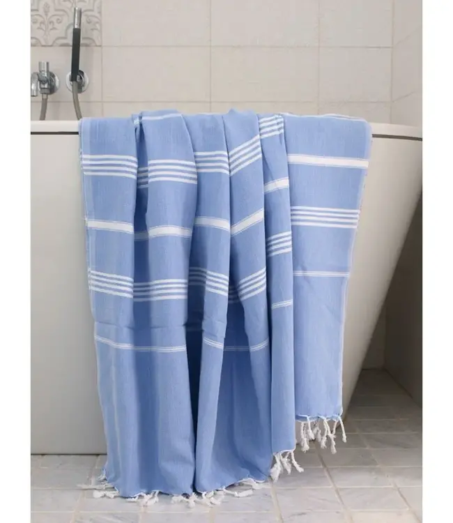 hammam strandlaken lavendelblauw 220x160cm