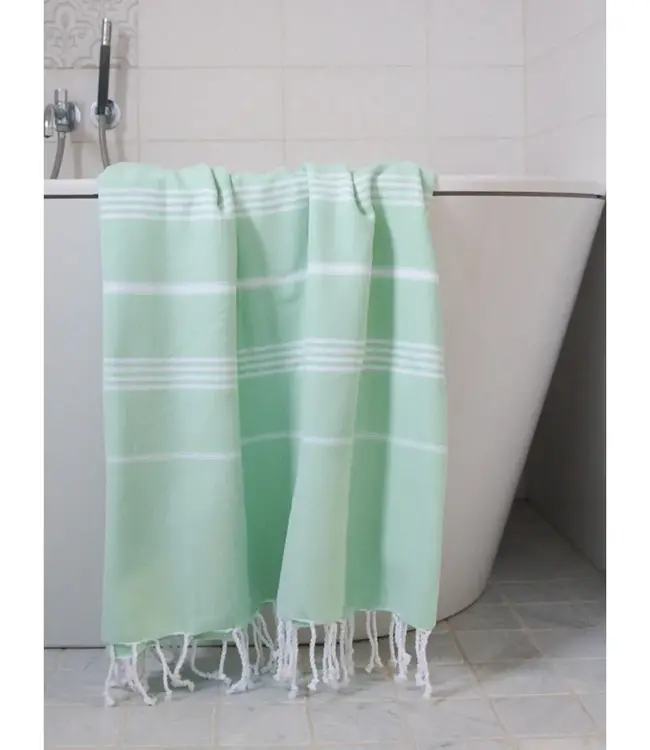 hammam strandlaken helderzeegroen 220x160cm