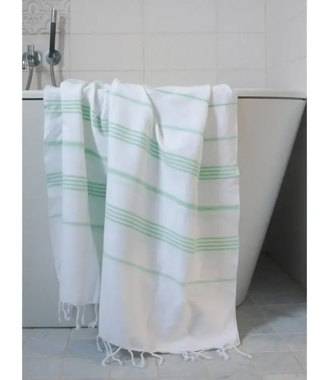 hammam strandlaken helderzeegroen 220x160cm
