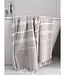 hammam strandlaken grijsbeige 220x160cm