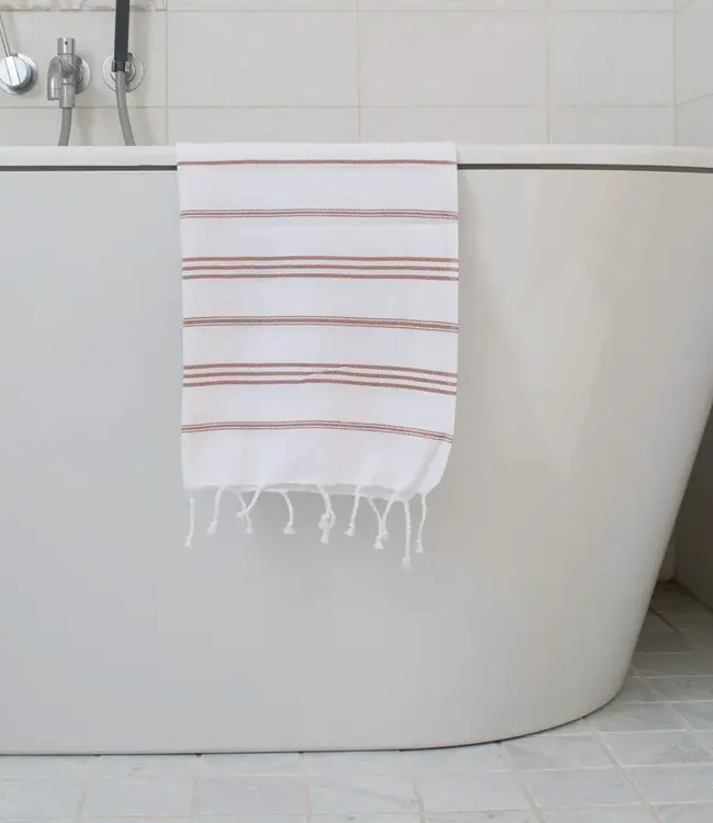 hamam handdoek bruin 100x50cm
