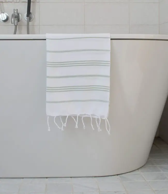 hamam handdoek salie 100x50cm