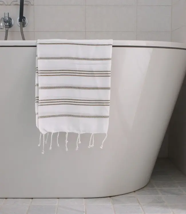 hamam handdoek olijfgroen 100x50cm