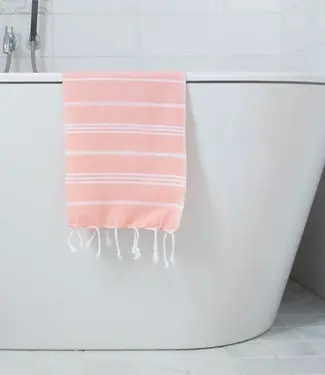 Ottomania hamam handdoek perzik