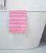hamam handdoek zuurstokroze 100x50cm