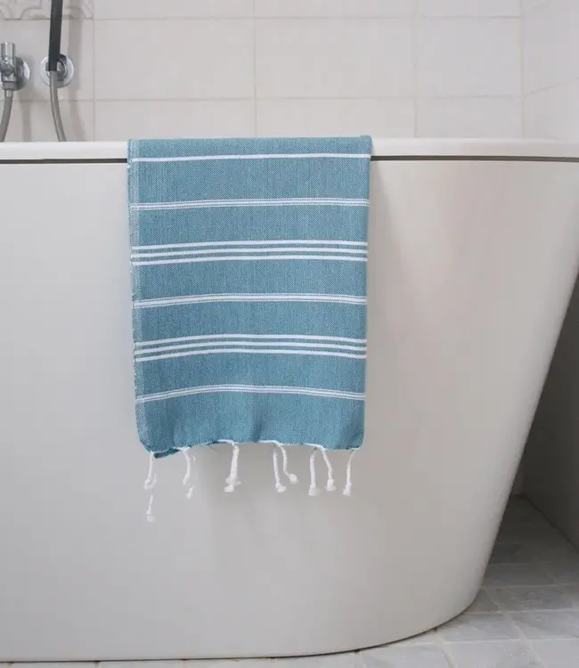 hamam handdoek petrol 100x50cm