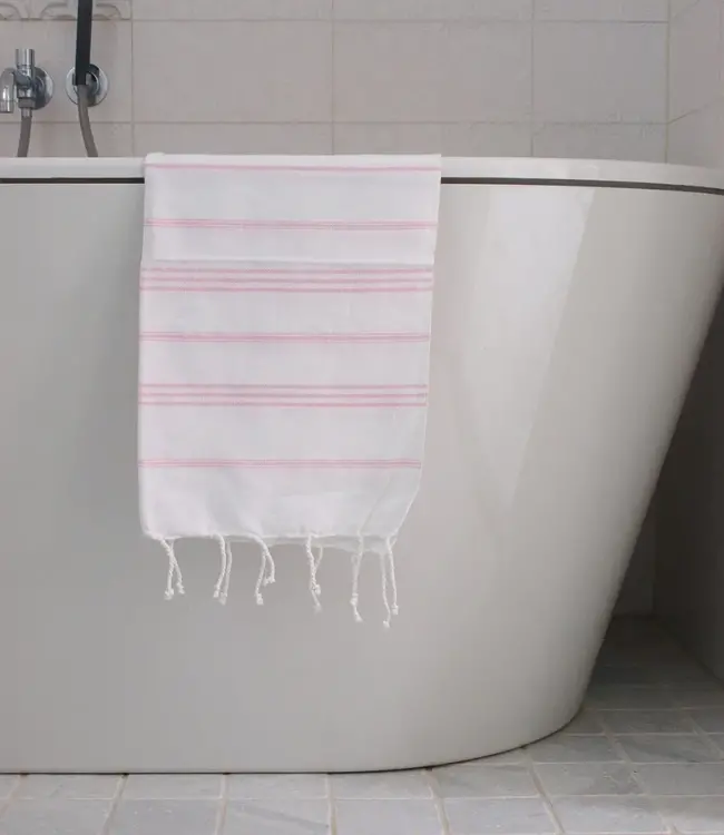 hamam handdoek roze 100x50cm