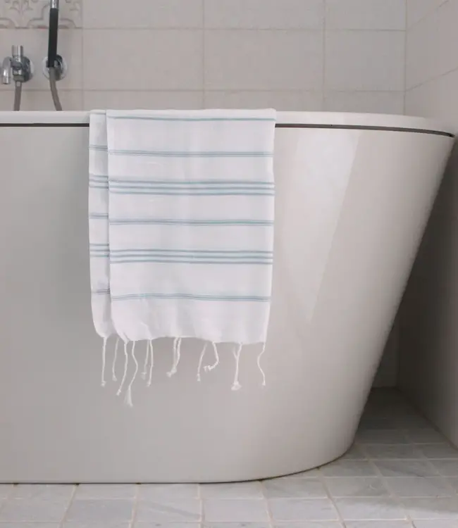 hamam handdoek zeegroen 100x50cm