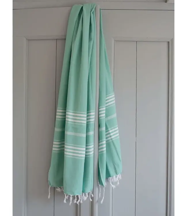 hamamdoek XL donkerzeegroen 210x100cm