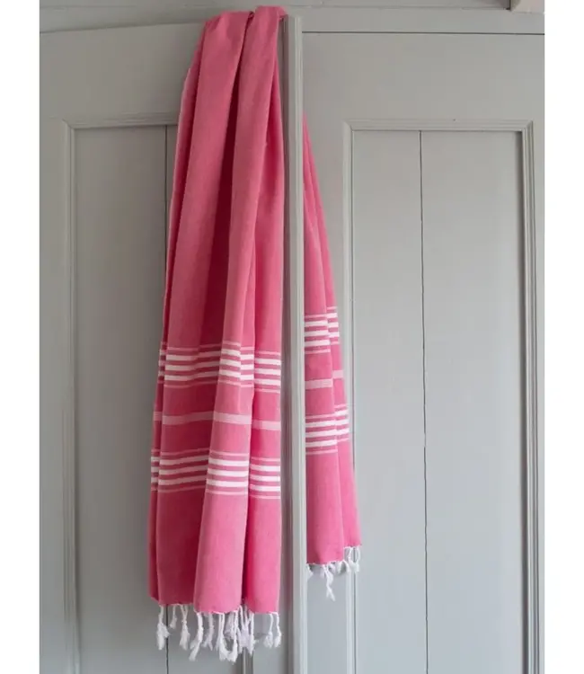 hamamdoek XL robijnrood 210x100cm