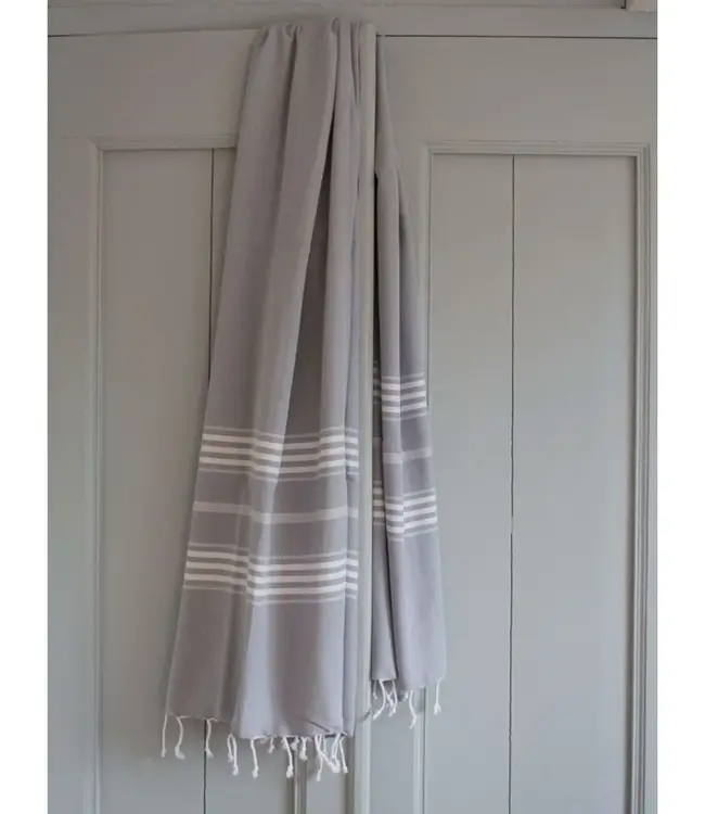 hamamdoek XL grijs 210x100cm