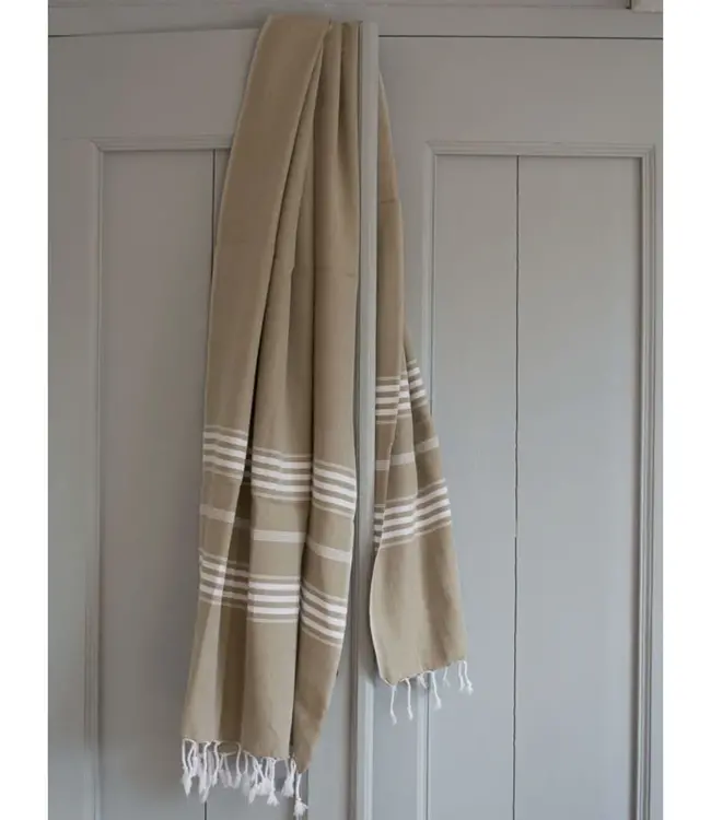 hamamdoek XL olijfgroen 210x100cm