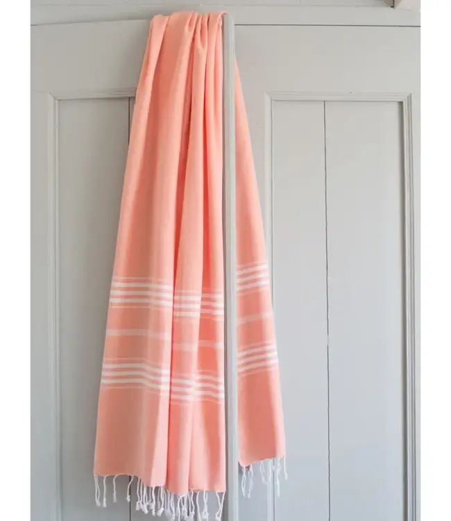 hamamdoek XL perzik 210x100cm