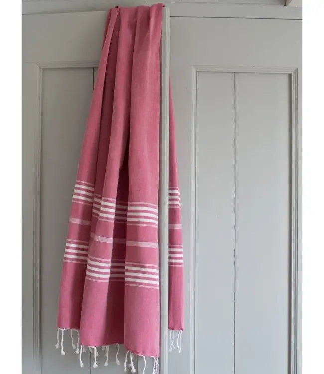 hamamdoek XL cerise 210x100cm