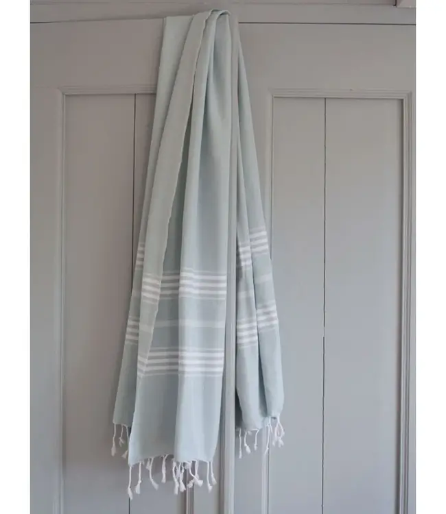 hamamdoek XL zeegroen 210x100cm
