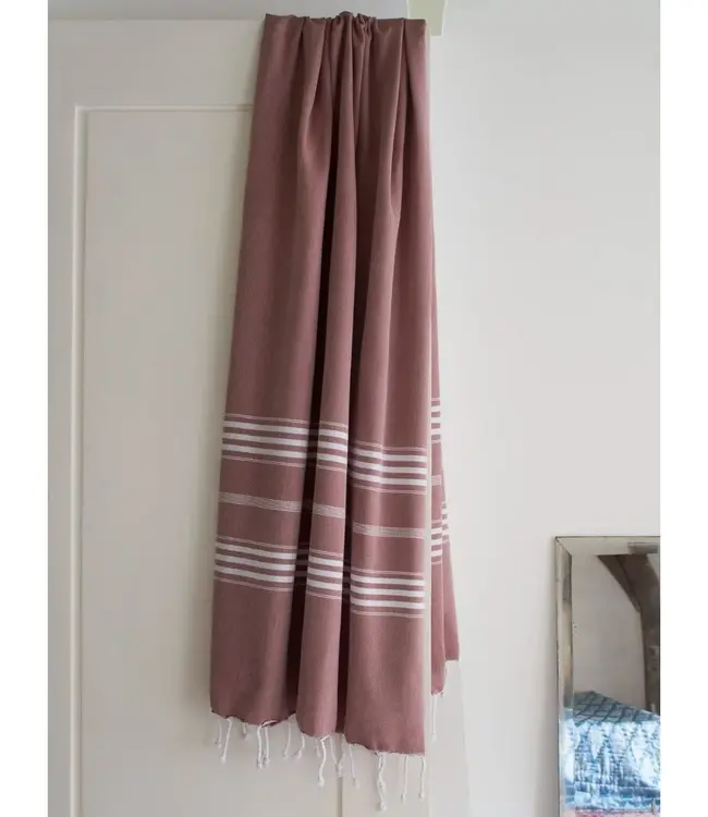 hamamdoek XL bruin 210x100cm