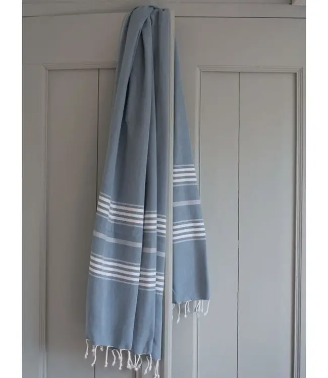 hamamdoek XL jeansblauw
