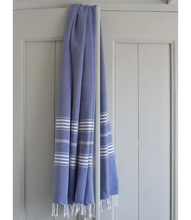 hamamdoek XL parlementblauw 210x100cm