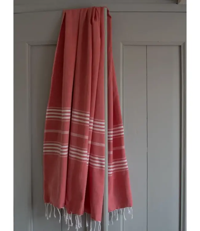hamamdoek XL steenrood 210x100cm
