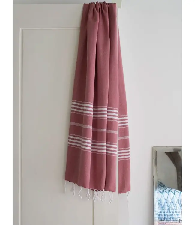 hamamdoek XL bordeaux 210x100cm