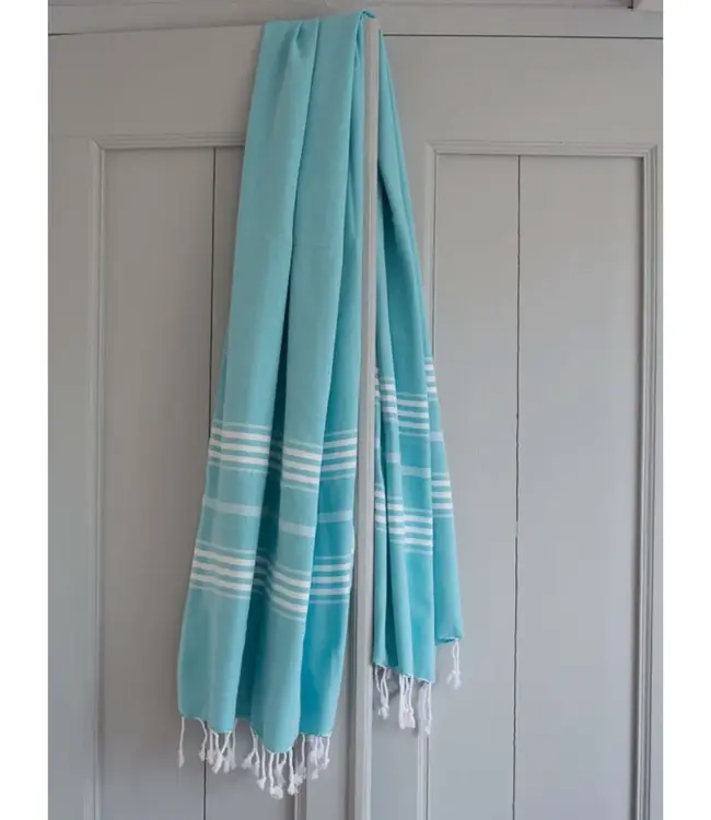hamamdoek XL aqua 210x100cm