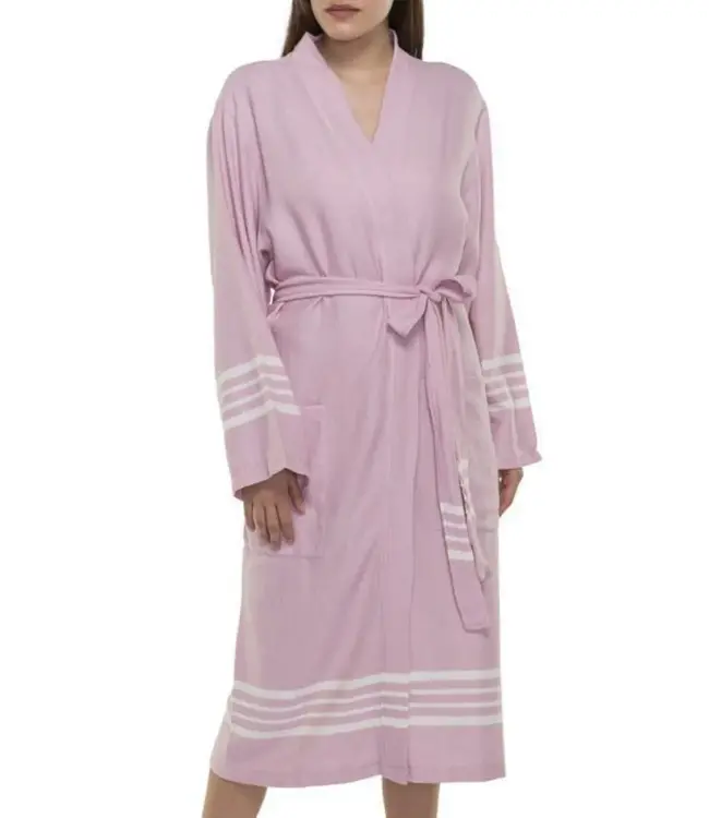 hamam badjas Krem Sultan rose pink