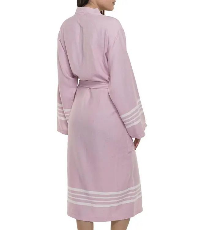 hamam badjas Krem Sultan rose pink