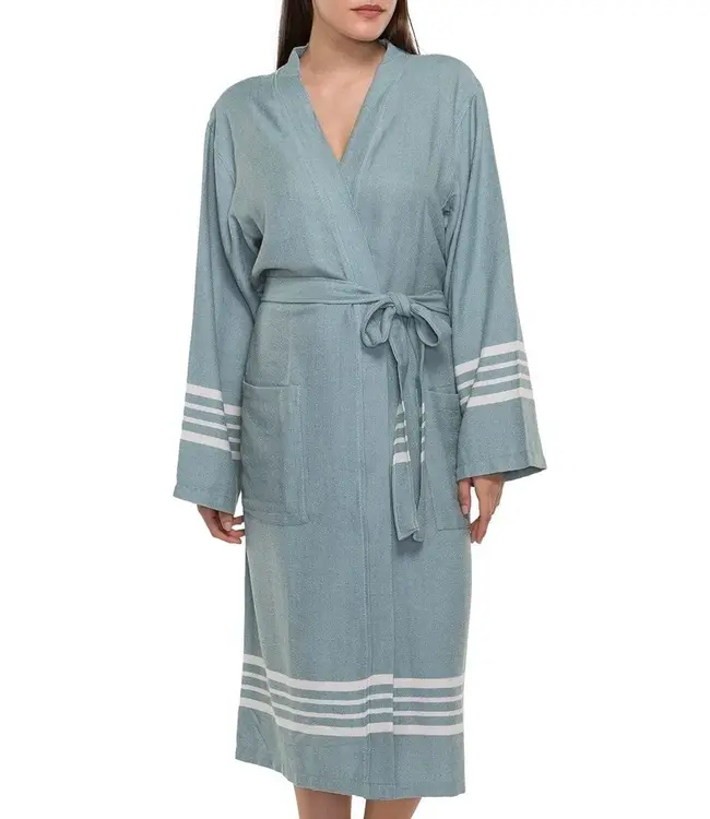 hamam badjas Krem Sultan almond green