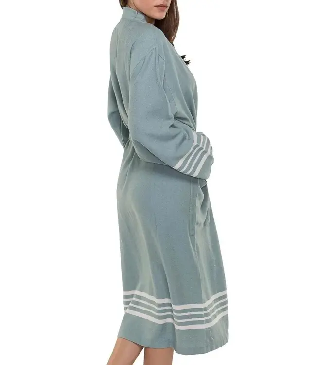 hamam badjas Krem Sultan almond green