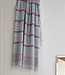 Ottomania 2 kleuren hamamdoek zeegroen/cerise
