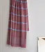 2 kleuren hamamdoek bordeaux/blauw 170x100cm