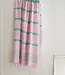 Ottomania 2 kleuren hamamdoek roze/jade