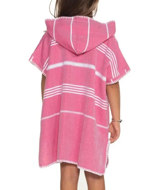kids zwemponcho Leyla fuchsia