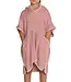 strandponcho ZigZag dusty rose